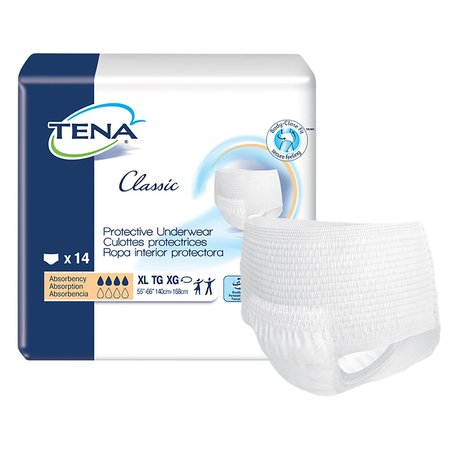 TENA TENA Disposable Underwear X-Large, PK 14 72516
